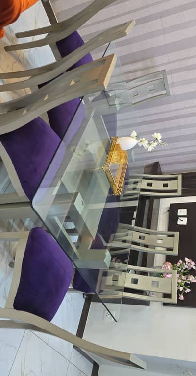 8 chairs dining table
