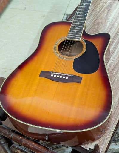 Professional Semi acoustic guitar jumbo guitar American made Premium