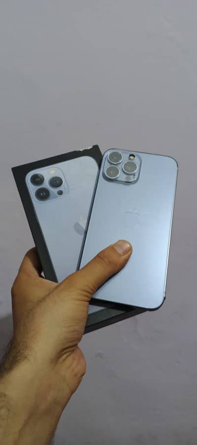 iPhone 13 Pro Max 256 GB PTA Physical Dual SIM with box only