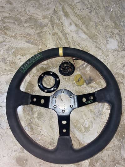 Alcantara Takata original steering wheel