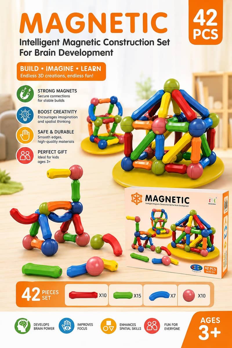 Magnetic construction set 3