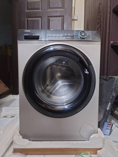 Haier washing machine. LG dryer
