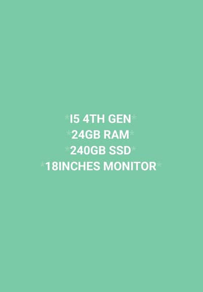 Intel core i5 4th gen