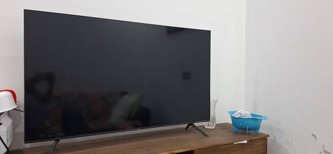 Samsung 4K LED TV 55 Inches With Waranty Card and Box