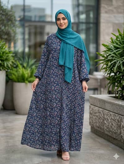 Sale on big flair printed abayas