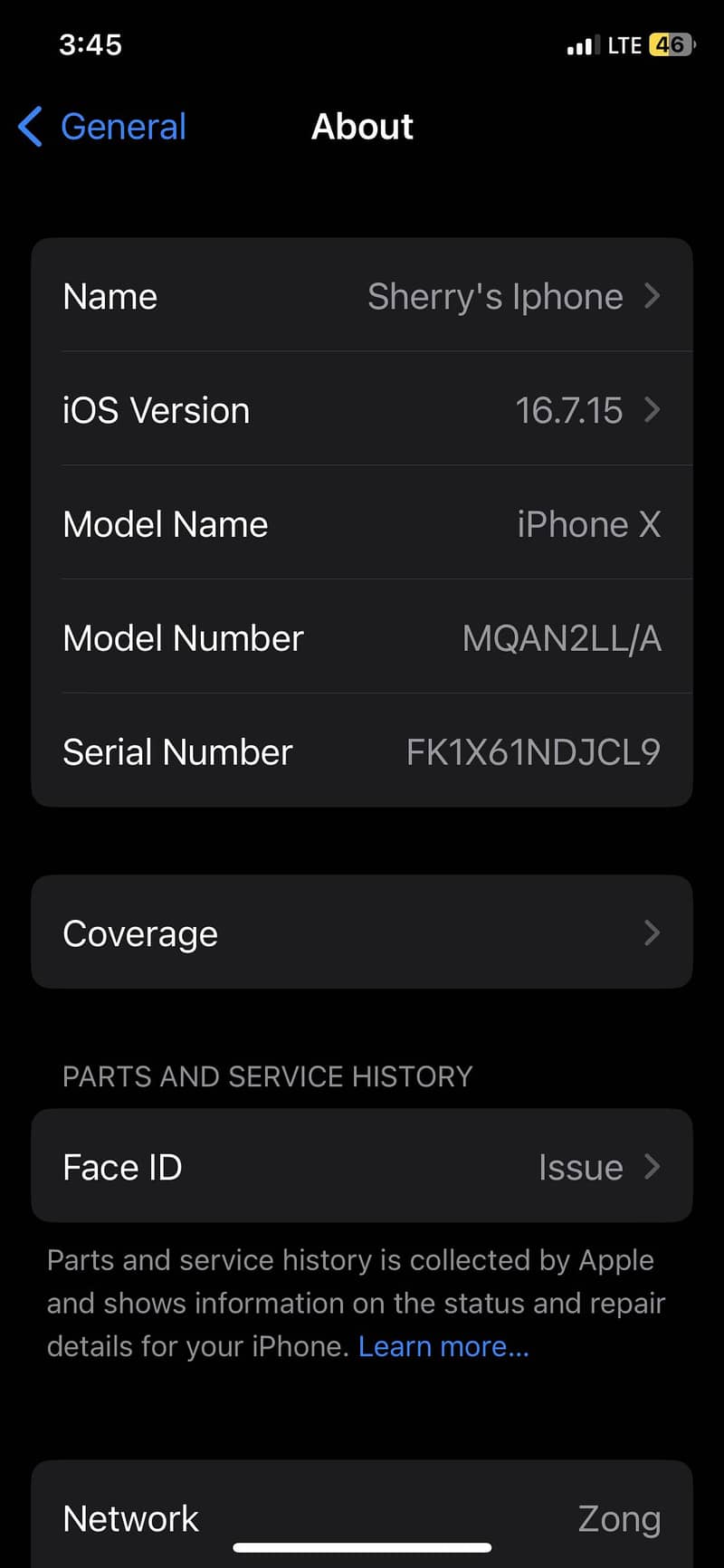 Apple iPhone X 0