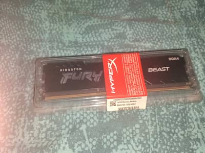 Brand New 16GB Kingston Fury Beast DDR 4 3600Mhz RAM