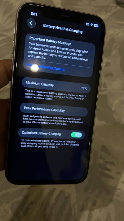 Apple iPhone 11 64 gb Dual  Pta approved with box