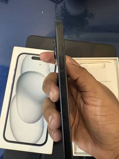 Apple iPhone 15 jv 128gb 89 health water pack with box
