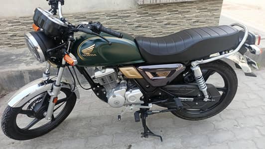 Honda CG 150 green 2026 (0322-3276769 Special edition
