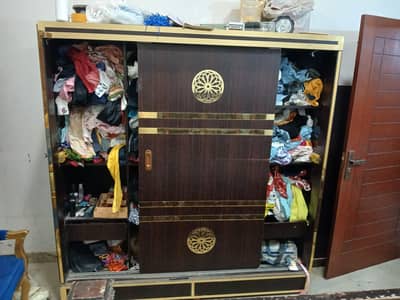 02 doors sliding cupboard