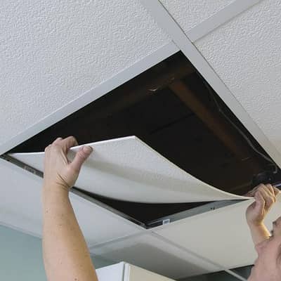 FALSE CEILING, DAMPA CEILING, GYPSUM BOARD & GLASS OFFICE PARTITION