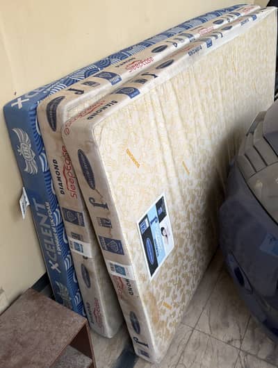 Double bed and single bed mattress in good condition