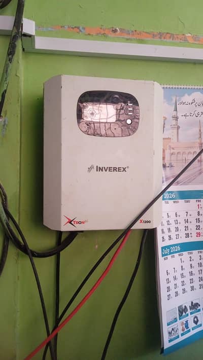 solar plate with inverex x1200 inverter