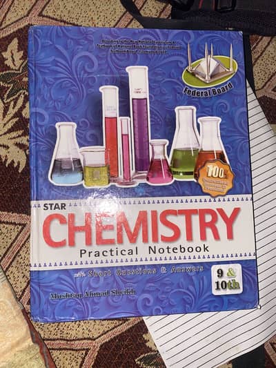 Federal board 9-10 chemistry practical for sale