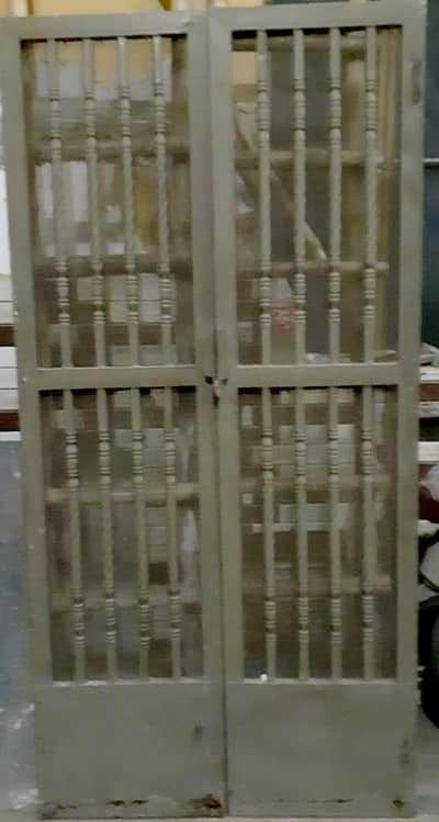 Iron door/wooden door