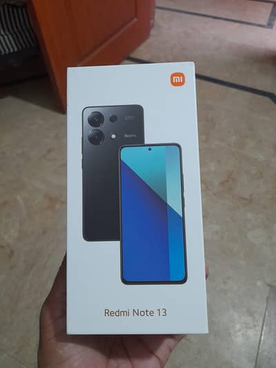 Redmi Note 13, 8gb 256gb complete box 10/10.  No exchange