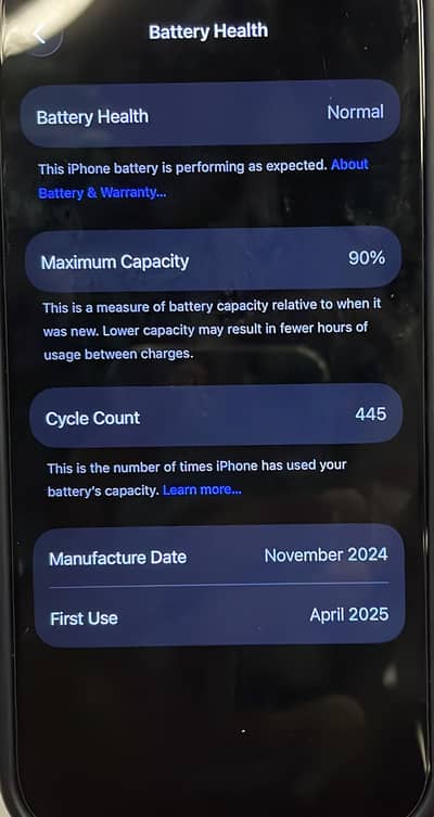 Apple iPhone 16 Pro 256GB JV . Urgent sale . ! 03137895644 .