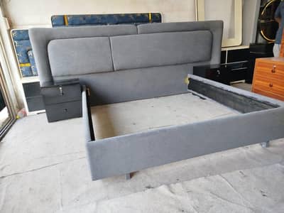 Grey poshes bed set
