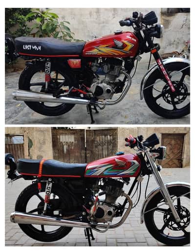 Alloy rims for 125/70cc