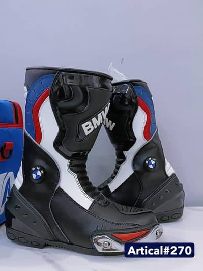 Genuine Leather Riding Boots with Ankle Protection alpinestar ducati