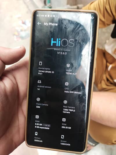 Tecno Spark 20 Pro Plus