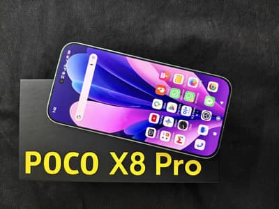 Xiaomi Poco X8 Pro 5G, Just box opened, Complete box