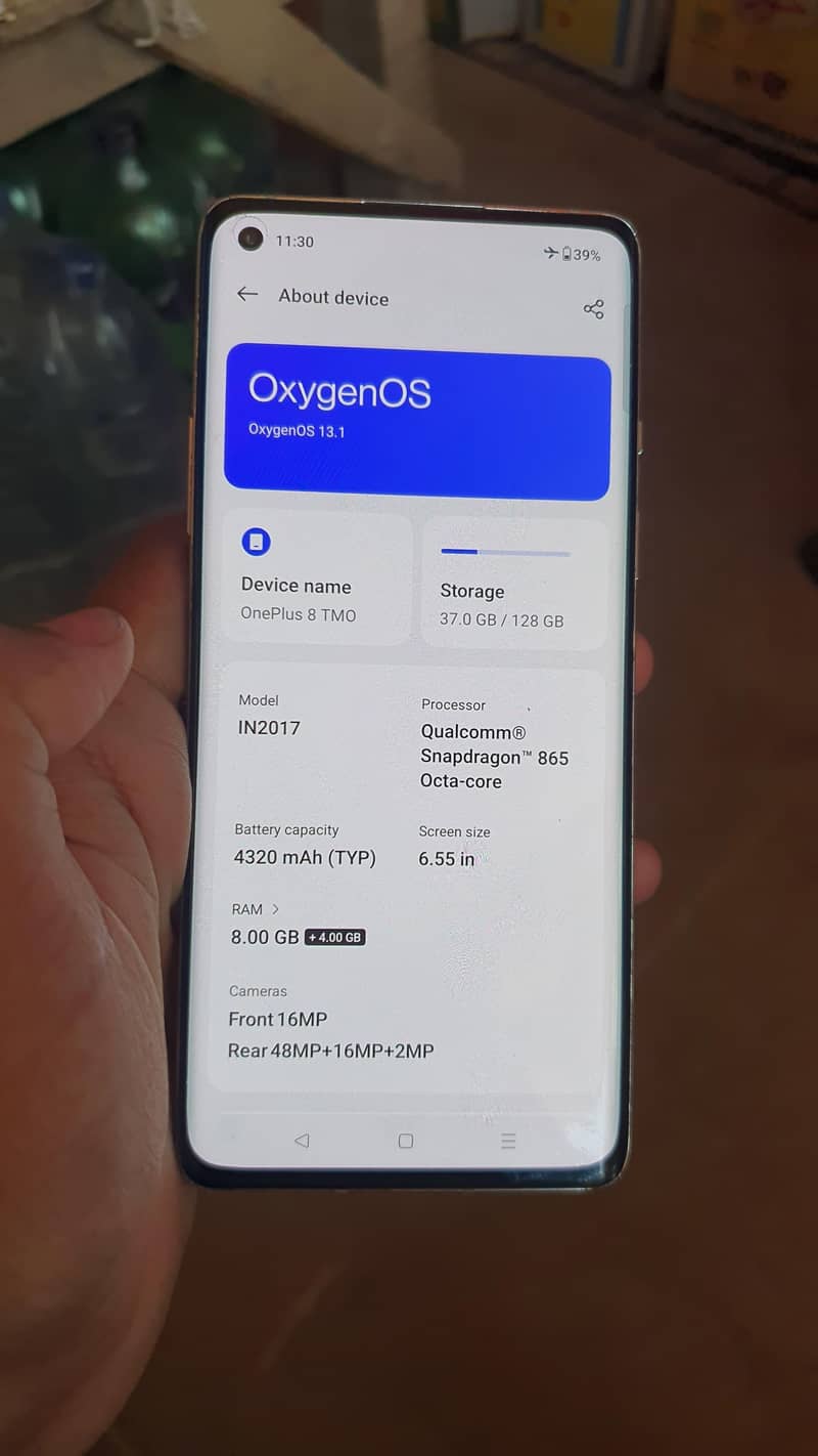 One Plus 8 Approved single sim 0