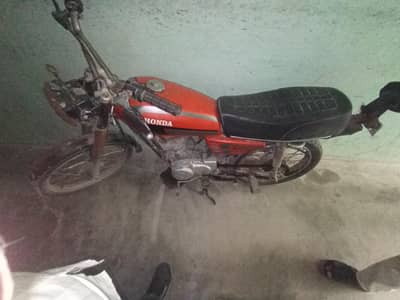 HONDA  125cc  Multan number