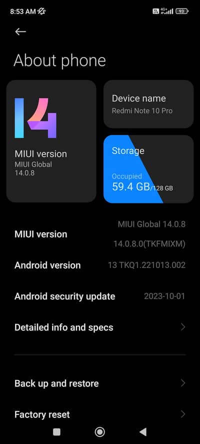 Xiaomi Redmi Note 10 Pro