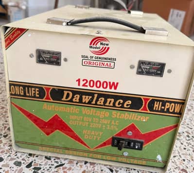 12000 watts Dawlance stabilizer for sale