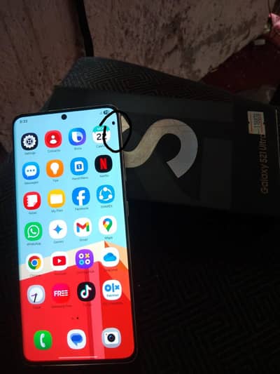 Samsung Mobile S21 Ultra 12 256gb non pta olx chat