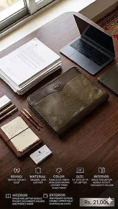 Executive Leather Folio