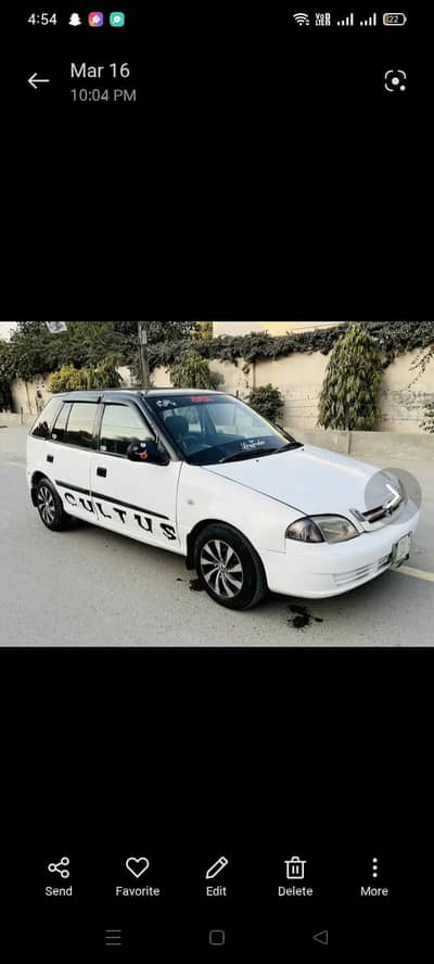 Suzuki Cultus VXR 2007 urgent sale