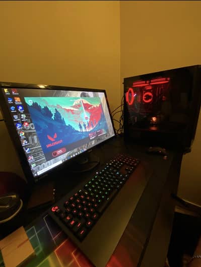 Gaming pc with full setup