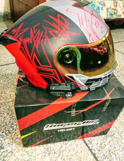 Super Air L size flipup helmet