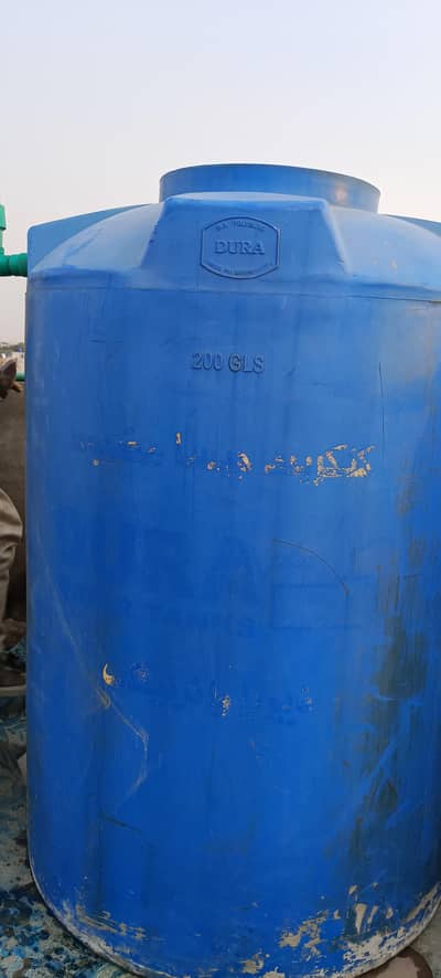 Dura Water Tank - Water Tanky Original Dura - 200 gallon tanki