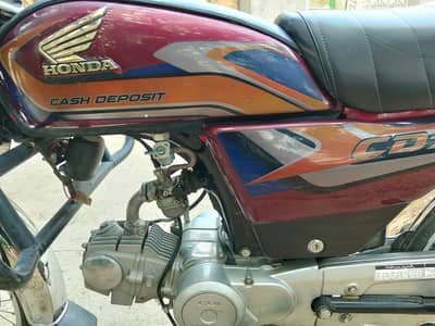 Honda CD 70 2024-2025 maka islamabad number