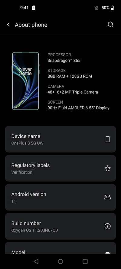 One Plus 8