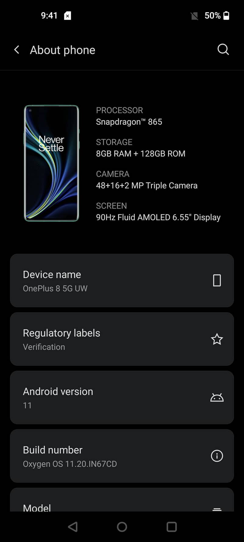 One Plus 8 0