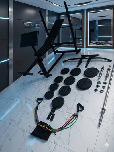 complete home gym equipment setup