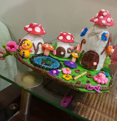 Eco-Friendly Mushroom House