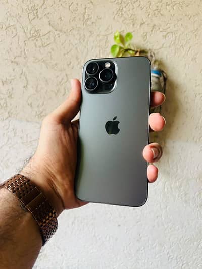 iPhone 13 Pro Max PTA Approved Dual SIM 128GB Box Cable