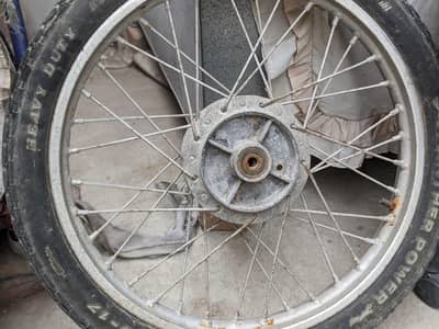 70 cc bike type tube rim drum
