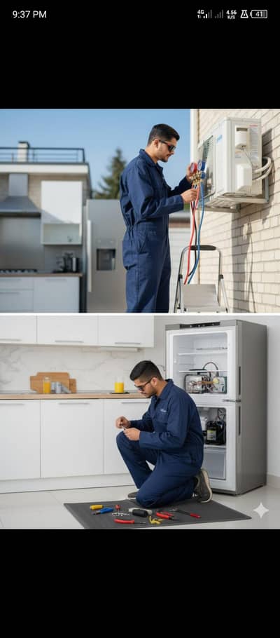 AC&Fridge Repairing Service in mansehra |Expert technician 03179090046