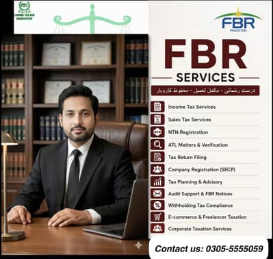 Income Tax & Sales Tax Returns | FBR Tax Filer Registration