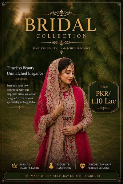 Bridal Maxi/ Bridal Dress/ Wedding dress / Fancy /walima barat dress