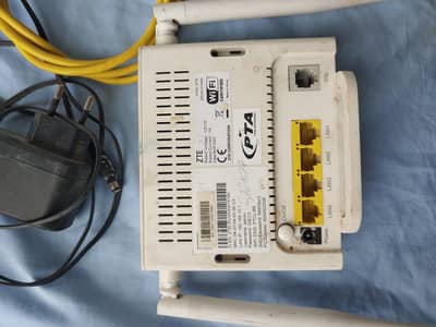 Ptcl wifi router with adapter