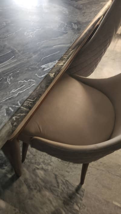 Modern Dinning Table with 6 chairs