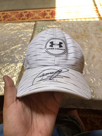 Tamoor Mirza singed cap original